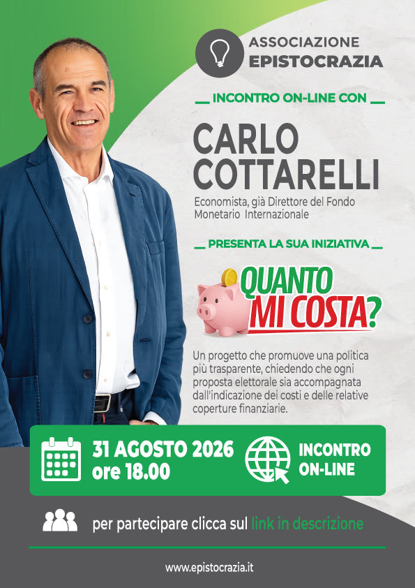 Carlo Cottarelli - Quanto mi costa? - Epistocrazia